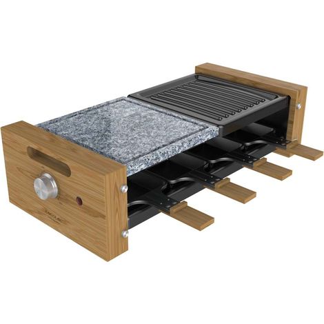 Cecotec Raclettes Cheese&Grill 8400 Wood MixGrill