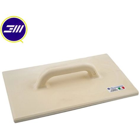 FRATTAZZO IN POLIURETANO RESINA GIALLA 45X14 CM 3MLAVORA (1/2)