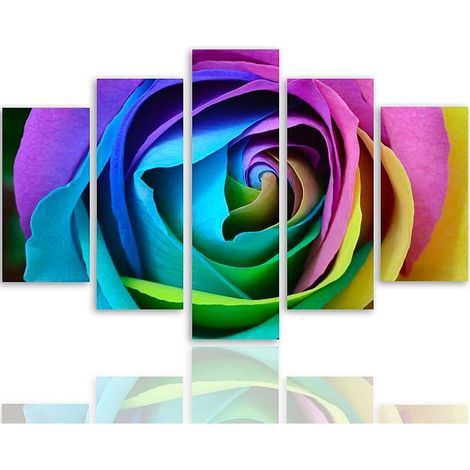 Tableau couleur de rose - 150 x 100 cm (1/5)