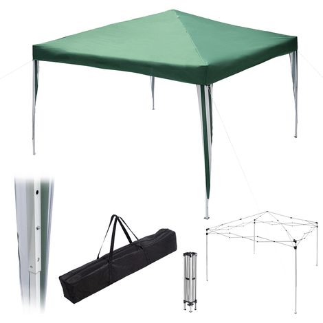 KADAX Kommerzieller Party-Pavillon von 3x3m Garten Gazebo-Zelt für Den Grünen Garten