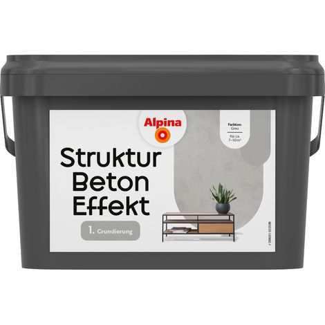 Alpina Grundierung für Effektfarben grau 2,5 L Grundierung