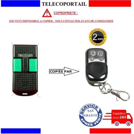 TELECOMMANDE CARDIN - TELECOMMANDE COPIEUSE CARDIN S476 TX2 S476 TX4