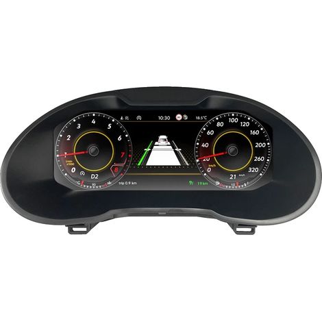 Digitales Armaturenbrett-Cluster, kompatibel mit VW T6 2016-20, 12,3 Zoll HD IPS-Bildschirm, mehrere Fahrmodi, Für Octavia 14-18 Jahre (1/2)