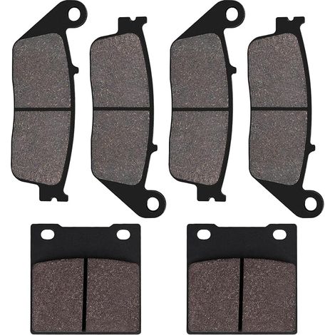 Plaquettes de Frein Avant/Arrière kit pour Suzuki GSF 600 BANDIT 1995-1999 / Suzuki GSX 400 R/S/T/ZR/ZS/ZT 1994-1996 / Suzuki GSX 650 ST/SV/SW/SX Faired Bandit 1995-1999 (1/5)