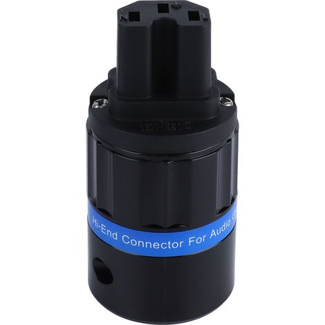 EU 100–250 V Reinkupfer-Gold-Netzstecker für Audiokabel – F104G-Buchse (1/5)