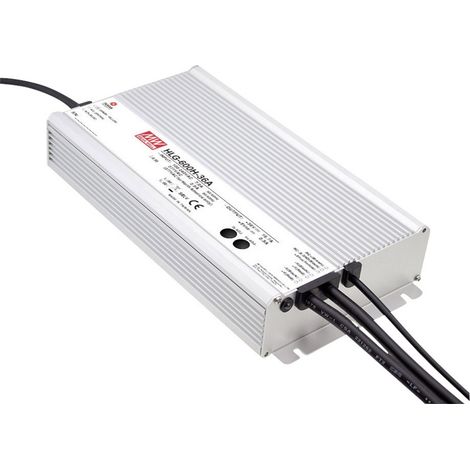 MEAN WELL HLG-600H-30A LED-Treiber, LED-Trafo Konstantspannung, Konstantstrom 600 W 20 A 30 V/DC PF