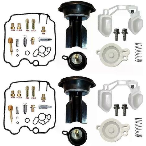 Kit de réparation de carburateur Mikuni BDST 38 pour Cagiva Elefant 900 (1993-1997) : ensemble flotteur et membrane de coupure d'air. Pièces de rechange pour la reconstruction. (1/3)