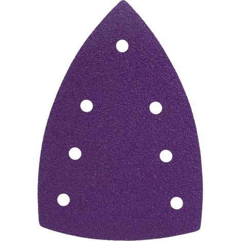 Papier abrasif céramique - Radix - Premium - 100 x 150 mm - P80 - 7 trous (50 pièces)