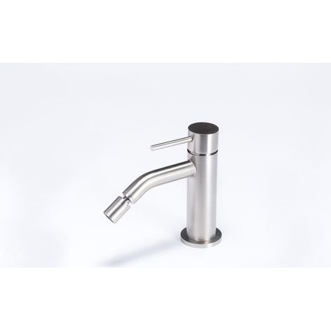 Rubinetto Miscelatore Monocomando per Bidet Satinato Tevere (1/3)