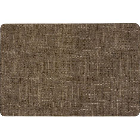 Set de Table Rectangulaire "Esmée" 30x45cm Noir (1/4)