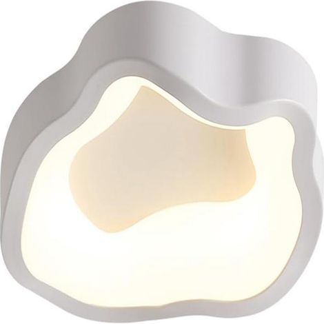 Plafonnier LED nuage blanc chaud 12 W pour chambre d'enfant, salon, cuisine, couloir (1/3)