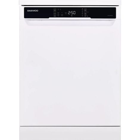 Lave-vaisselle 60cm 16 couverts 45db blanc - Daewoo - DFFA1DW45D62