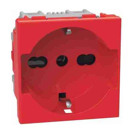 Prise italienne standard BTIJ4140A16R P40 2 P+T 16 A 250 Vca - entraxe 19 mm et 26 mm