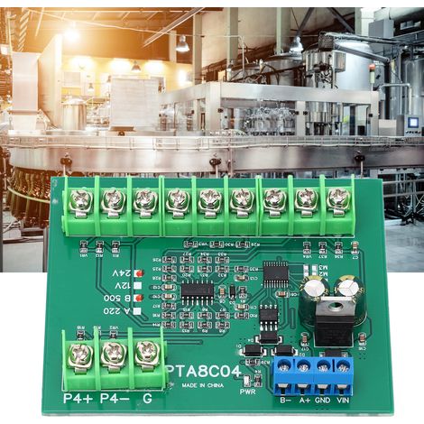 PT100 RTD 4-Kanal-RS485-Temperatursensormodul, Modbus-Widerstandserfassungseinheit RTU B500DC24V (1/5)