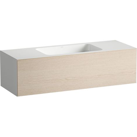 LAUFEN FOLIO lavabo, suspendido, rectangular, 1 cajón, sin (1/2)