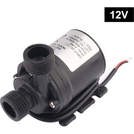 12v Water Pump, Brushless Submersible Water Pump, for Pond Pond Aquarium Solar Fountain Pool Water Circulation (1/4)