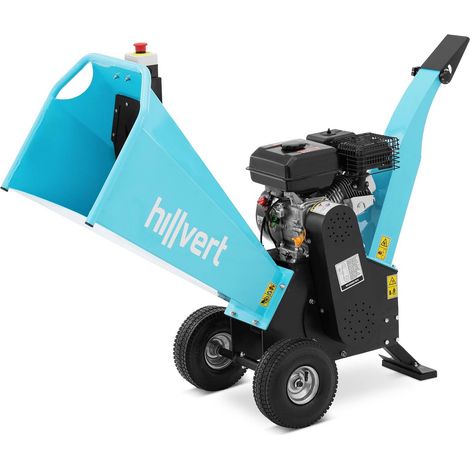 Broyeur de branche thermique - hillvert - Coupe : ø 100 mm max - 3600 tr/min - 6.5 Ch (4400 W) (1/5)