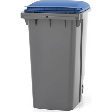 Conteneur poubelle 360 litres à préhension frontale - couvercle Rouge - 620 x 850 x 1095 mm - 210006GAGA/RO (1/5)