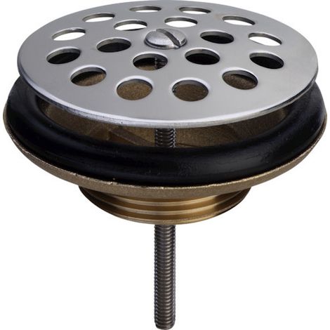 Ablaufventil 7121 in G1 1/2 x 80mm Chromnickelstahl (1/3)