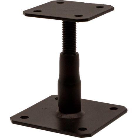 Base de poste regulable - Acabado negro - SIMPSON - APB100/150PB (1/4)