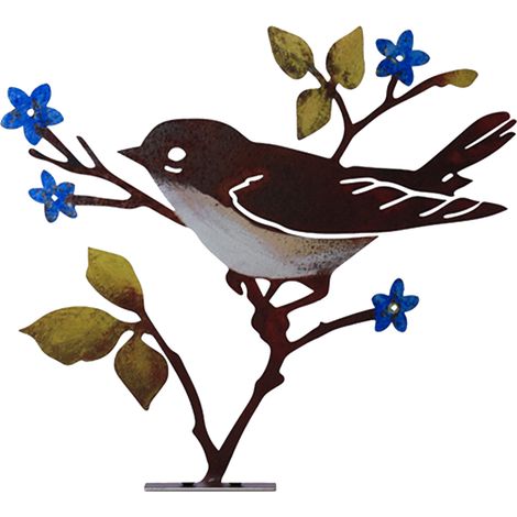 [Sculpture métallique] [Artisanat] [Creative] Silhouette métal fer de volaille animale pour jardin (1/5)