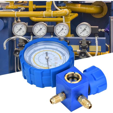 Manomètre de climatisation basse pression pour réfrigération avec voyant G1/4 (1/5)