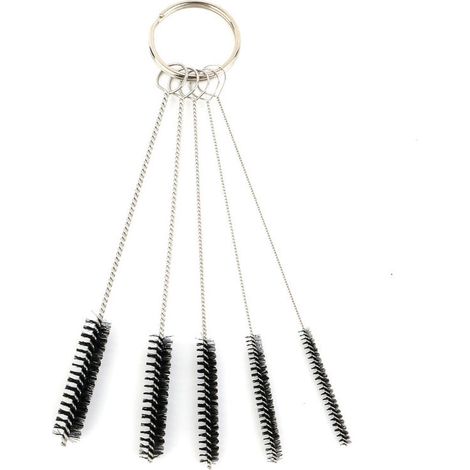 Kit de nettoyage professionnel pour aérographe Indispensable pour la peinture de maquettes Nettoyage en profondeur pour prolonger la durée de vie de votre aérographe Comprend brosse, grattoir, alés (1/3)