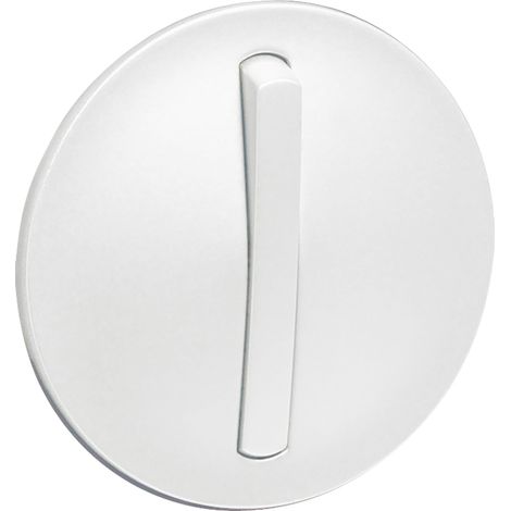 Enjoliveur blanc pour V&V / Poussoir avec voyant lumineux doigt étroit Céliane LEGRAND 065003 (1/2)
