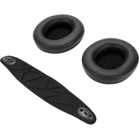 Coussinets d'oreille de Remplacement pour Nova Pro, Coussinets d'oreille en Cuir protéiné avec Mousse à Mémoire de Forme, Coussin de Bandeau Confortable pour écouteurs Nova Pro/ 7/5 (1/5)