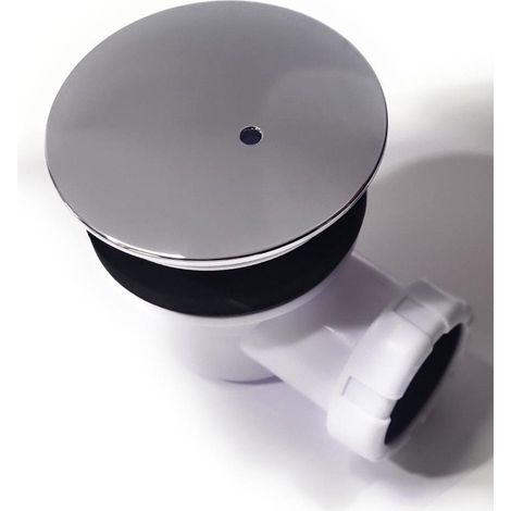 Valvula Fontanero Plato Ducha 090-1/2" Sifon E/B Pvc T-77 Hidrot