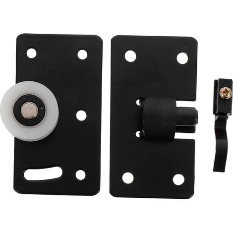 de 2 roulettes pour portes coulissantes de placards kit de (1/5)