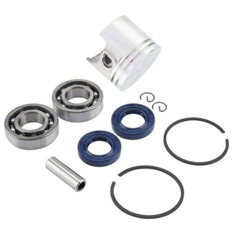 BARKBUSTERS Kit de Joint D'huile de Roulement D'anneaux de Piston de 37mm, Remplacement de Haute qualité pour Tronçonneuse 017 MS170 à Usage Agricole (1/4)