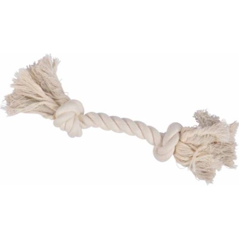 Jouet à Corde pour Chien "Slow Life" 28cm Écru