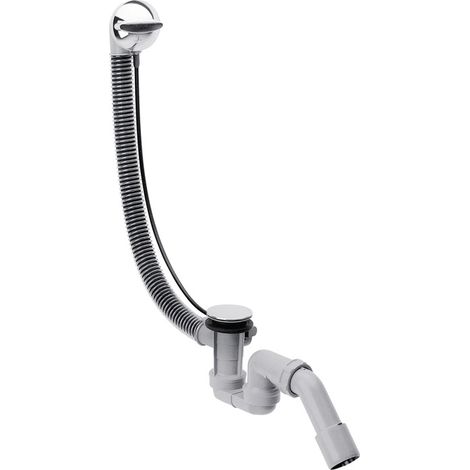 Jeu de vidange / trop-plein AXOR FLEXAPLUS avec ensemble prêt pour évier standard, finition bronze brossé