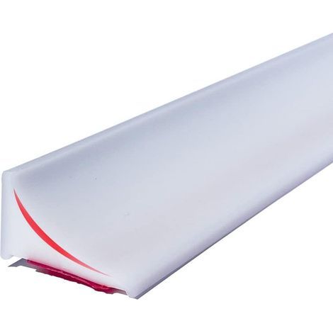 Butée de douche 100 cm pour porte sans cadre, seuil de douche en silicone avec barrière anti-eau, bande auto-adhésive pour la protection contre les infiltrations dans la salle de bain et la cuisine, b (1/5)
