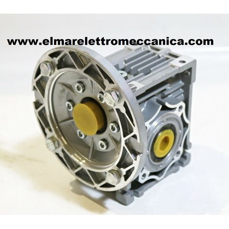 Riduttore di giri 1:10 Mec 90 B5 B14 Vite senza fine CHM63 Albero Lento 25 mm  B14 Flangiato