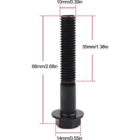 Auspuffkrümmer-Schraubensatz für Ford F350/F250 (7,3 l) Motor (1/5)