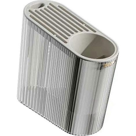 Porte-couteaux multifonctionnel de comptoir, support pour baguettes et couteaux avec boîte de rangement intégrée, B (1/5)