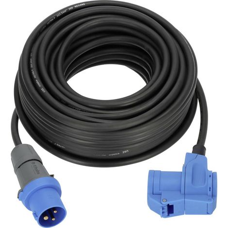 Brennenstuhl 1168650525 alimentation Rallonge CEE de camping bleu, noir 25 m H07RN-F 3G 2,5 mm² (1/4)