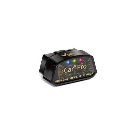 Interface de diagnostic automobile iCar Pro 4.0, module de diagnostic automobile OBD2 multimarque iCar Pro, compatible avec le Wi-Fi, Android et iOS, OUYLAF, noir (1/5)