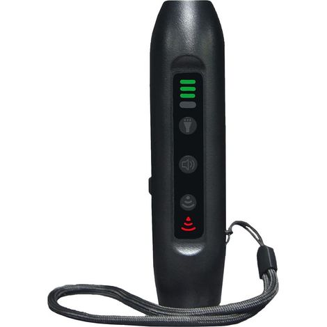 Répulsif pour chien à 3 modes, appareil portable et rechargeable pour dressage de chiens avec lampe de poche intelligente à haute luminosité, appareil de dressage de chiens avec indicateur LED, foncti (1/5)