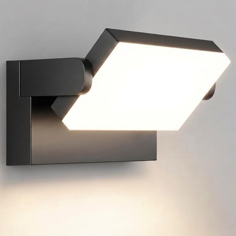 Applique Murale Extérieure LED 40W, 3000K, Noire, Orientable 360° Applique Murale Extérieure LED 40W, 3000K, Noire, Orientable 360° (1/5)