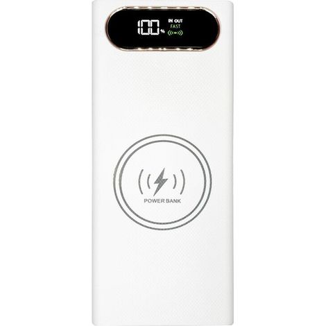 Powerbank-Gehäuse ohne Akku 10/12x 18650 22.5W Schnellladung QC3.0 PD3.0 Type-C kabelloses Laden 15W A (1/5)
