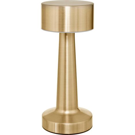 Lampada usb a led per esterni halto placcata oro h21,5 cm - Atmosphera créateur d'intérieur (1/3)