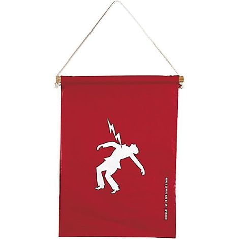 Drapeau électrique rectangulaire de non-approbation