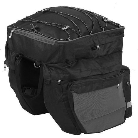 Sacoche de vélo 3 en 1 avec porte-bagages et étagère pour VTT (1/5)