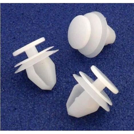 10 x Clips Agrafe Plastique Moulures et Bandeaux pour Peugeot 1007, 206, 207, 306, 307, 308, 406, 407, 607 and 807 - 6991S6