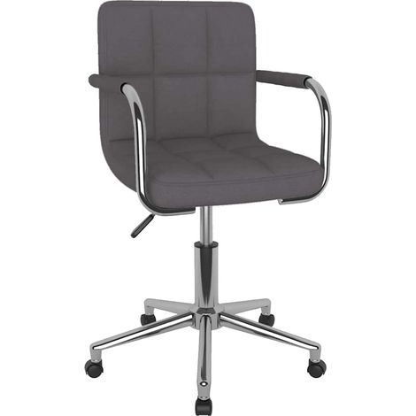 Maison Exclusive - Bürostuhl Drehbar Taupe Stoff (1/5)
