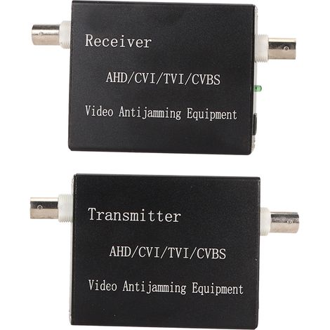 Brouilleur vidéo HD anti-interférences AHD CVI TVI coaxial pour ascenseur, tour, centrale électrique, environnement difficile
