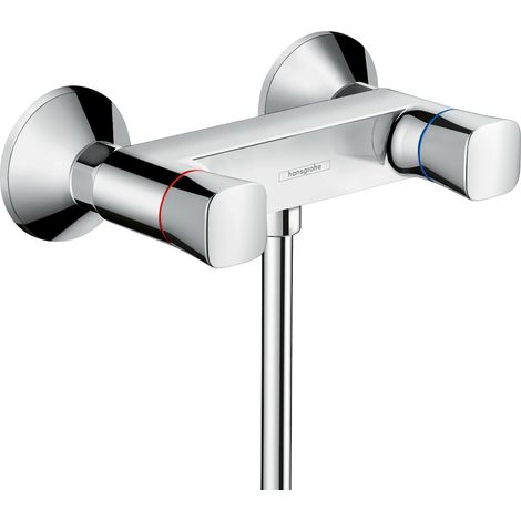 hansgrohe Logis Mezclador bimando para ducha, montaje en